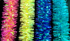 ГИРЛЯНДА № 47 4-х слойная на проволоке d=50 мм длина1.8 м с радужной пленкой  цвет- ассорти